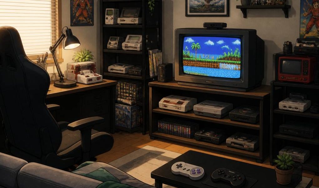Come creare una postazione retro gaming geek: console vintage, accessori moderni e idee low cost