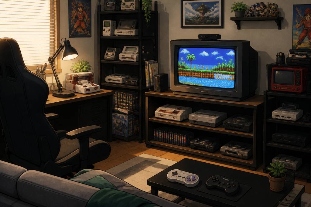 Come creare una postazione retro gaming geek: console vintage, accessori moderni e idee low cost