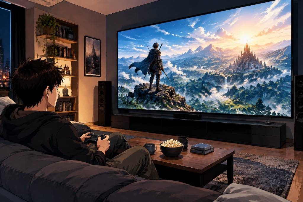 120 pollici: guida alla scelta del maxi schermo per cinema e gaming a casa 🎬🎮